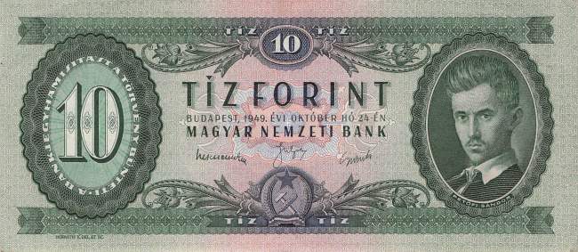 10 Forint 1949 P.164